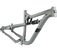 Cuadro De Bicicleta De Montaña 29Er, Cuadro De Doble Suspensión De Aleación De Aluminio Boost De 148 Mm, Amortiguador Trasero De Aire, Cuadro Soft Tail, Cableado Interno Gray,L175-185CM