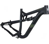 Cuadro De Bicicleta De Montaña 29Er, Cuadro De Doble Suspensión De Aleación De Aluminio Boost De 148 Mm, Amortiguador Trasero De Aire, Cuadro Soft Tail, Cableado Interno Black,L175-185CM