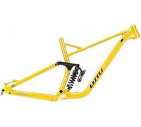 Cuadro De Bicicleta De Montaña con Suspensión De 27,5"/29", 140 Mm De Recorrido, Frenos De Disco, Cuadro De Descenso DH/Am/XC, Eje Pasante De 12X148 Mm, Cuadro De 16"/18" Yellow,L(18'')