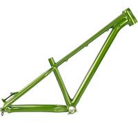 Cuadro de Freno de Disco de 27,5 pulgadas/17 Pulgadas, Cuadro rígido de aleación de Aluminio, Cuadro de Bicicleta de montaña rígida con Eje pasante de 12 * 142 mm Grün,27.5"