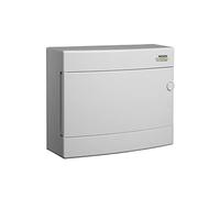 CUADRO DE INSTALACIÃ"N PLÁSTICO PNS 12W PUERTA, MONTAJE EN SUPERFICIE IP40 1 FILA DE 12 MEDULOS