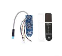 Cuadro de instrumentos LED para scooter eléctrico M365, incluye indicador de velocidad, indicador de batería y selector de modo, diseño de carcasa robusta (B)