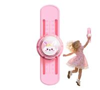 Cuadro de medida de crecimiento de pared - Medidor de voz táctil de salto de altura - Contador de voz sin perforar para el crecimiento de casa, puerta interior, azulejo salón niño niña