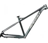Cuadro De MTB Rígido para Competición Cuadro De Bicicleta De Montaña XC De Aleación De Aluminio (27.5"/29Er) Tallas Compatible con Frenos De Disco,Eje Pasante De 12 X 142 Mm Titanium,S