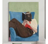 Cuadro de nicho con arte abstracto clásico para pared personajes literarios lienzo HD póster imágenes para decoración de sala de estar y dormitorio (40 x 60 cm sin marco)