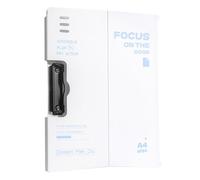 Cuadro de pinzas horizontal - Carpeta de almacenamiento para restaurantes y oficinas, soporte para bloc de notas legal | Organizador de bloc de notas A4 en formato carta, pizarra portátil, portapaps