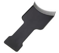 Cuadro de resaltado - Cuadro de barrido negro de 3 tamaños con dientes | Herramientas profesionales de coloración del cabello para teñir el cabello y teñir peinados