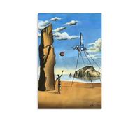 Cuadro de Salvador Dalí en lienzo de reproducción de pinturas al óleo, obra de arte moderna sobre lienzo, imágenes abstractas de paisajes impresos en lienzo, arte de pared para decoración del hogar y