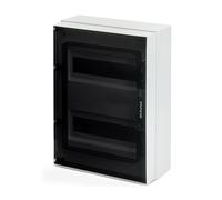 Cuadro de superficie 24 módulos DIN SCAME 679.2024 puerta ahumada IKONA