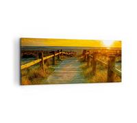 Cuadro Decorativo 100x40cm Moderno Panorámico Paisajes Naturaleza - 2786