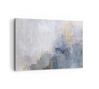 Cuadro Decorativo 100x70cm Moderno Horizontal Abstracto Pastel - 4904