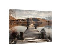 Cuadro Decorativo 100x70cm Moderno Horizontal Paisajes Puentes - 5888