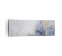 Cuadro Decorativo 160x50cm Moderno Panorámico Abstracto Pastel - 4904 | Luz Informal Moderno Cuadro sobre Lienzo Grande Arte mural Decoración del Hogar Salón Dormitorio Oficina Cuadros de Pared