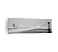 Cuadro Decorativo 160x50cm Moderno Panorámico Paisajes Puentes - 1470