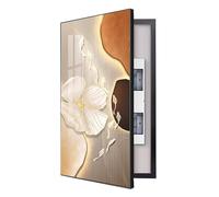 Cuadro Decorativo Caja Eléctrica, Electrico Decorativos Caja Medidor Versión Vertical, Tapa Cuadro Eléctrico Decorativa Grande, Cubierta para Panel Eléctrico(A-LEFT,50x70cm/19.7x27.6in)