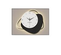 Cuadro decorativo de caja de contador de electricidad con reloj, caja de interruptor eléctrico hidráulico oculto, arte de pared adecuado(G,80x60cm)