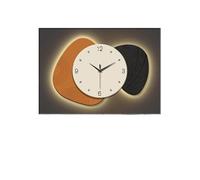 Cuadro decorativo de caja de contador de electricidad con reloj, caja de interruptor eléctrico hidráulico oculto, arte de pared adecuado(B,55x45cm)