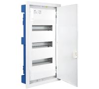 Cuadro eléctrico de empotrar en tabique hueco de 42 elementos 362x643x88mm blanco SOLERA MP42