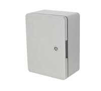 Cuadro Eléctrico de Superficie IP65 280x210x130 mm Gris - Armario de Distribución en ABS con Placa de Montaje Galvanizada - Caja Estanca Interior y Exterior - Horoz Electric
