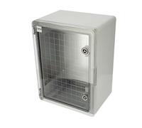 Cuadro Eléctrico de Superficie IP65 400x300x210 mm - Armario de Distribución en ABS con Puerta Transparente y Placa de Montaje Galvanizada - Caja Estanca Interior y Exterior - Horoz Electric