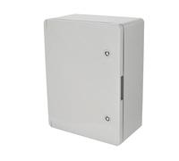 Cuadro Eléctrico de Superficie IP65 400x300x210 mm Gris - Armario de Distribución en ABS con Placa de Montaje Galvanizada - Caja Estanca Interior y Exterior - Horoz Electric