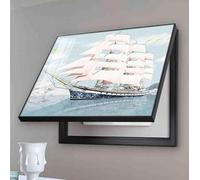 Cuadro Eléctrico Decorativo con Cubierta Oculta Caja de Medidores y Panel de Disyuntores Montaje en Pared Ideal para Hogar y Oficina,13,50 * 40cm