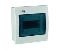 Cuadro eléctrico empotrado blanco/azul 6P Módulos