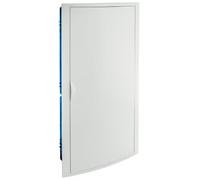Cuadro eléctrico empotrar pladur 40 elementos + 4 precintables marco y puerta BLANCO SOLERA 5440