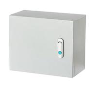 Cuadro Electrico Superficie, Acero Laminado en Frío Caja Cuadro Electrico | Caja Estanca Exterior Electrica, Pestillo de Puerta, Placa Base Extraíble Galvanizada, Pivote Metálico(60x50x20cm/24x20x8in)