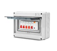 Cuadro Electrico Superficie Caja De Fusibles For Unidad Consumo Caravana, Cobertizo Garaje 4 Vías Con RCD Y Paneles Distribución MCB, Piezas Eléctricas(2x40A 20A 32A)