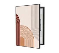 Cuadro Electrico Tapa contadores Caja Decorativos Modernos Caja Medidor Eléctrico Cubierta Simple Contadores Decoración Ocultar Pinturas(J,35X45CM/13.7x17.7in)