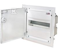 Cuadro empotrable puerta metálica IP40 ERP12-1 001101200