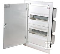 Cuadro empotrable puerta metálica IP40 ERP12-2 001101202