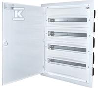 Cuadro empotrable, puerta metálica, IP40, ERP24-4 001101295