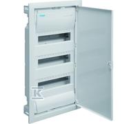Cuadro empotrar 3R/36M II cl IP30, QC, VDE VU36AT