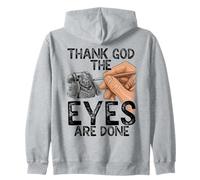 Cuadro en Miniatura Gracioso con Texto en inglés Thank God The Eyes Are D Sudadera con Capucha