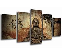 Cuadro fotografico Base Madera, 165 x 62 cm, Buda Buddha Retro Ref. 26001