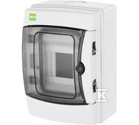 Tablero eléctrico - ELEKTRO-PLAST NASIELSK - GALANT PLUS RN 1/4 IP65 - 4 módulos - puerta transparente - N+PE