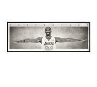 Cuadro Lienzo Impresiones All Star Game NBA Baloncesto Jugador Kobe Bryant Brazo Póster Kobe Retrato Lienzo Pintura Obra de Arte Póster Decoración para Hogar Sala de estar Sin Marco,40×120cm