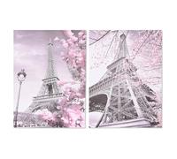 CUADRO LIENZO PURPURINA 60X2,5X80 PARIS 2 SURT.