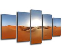 Cuadro Moderno fotografico base madera, 165 x 62 cm, Paisaje Desierto, Dunas ref. 26207