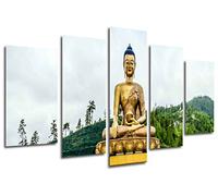 Cuadro Moderno Fotografico Buda, Buddha, Relax, Zen, 165 x 62 cm ref. 26325