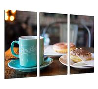 Cuadro Moderno Fotografico Cafe, Desayuno, Cafeteria, 97 x 62 cm Ref. 26304