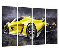Cuadro Moderno Fotografico Coche Deportivo, Fittipaldi EF7 Vision Gran Turismo Limited Edition, 131 x 62 cm, Ref. 27245