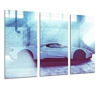 Cuadro Moderno Fotografico Coche Deportivo, Ford GT 2018, 97 x 62 cm, Ref. 27217