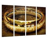 Cuadro Moderno Fotografico El Anillo de Poder, El Señor De Los Anillos, 131 x 62 cm, Ref. 26637