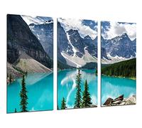 Cuadro Moderno Fotografico Fiordos Lago Noruega, 97 x 62 cm Ref. 26280