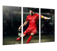 Cuadro Moderno Fotografico Futbol, Cristiano Ronaldo, Real Madrid, Portugal, 97 x 62 cm, ref. 27145