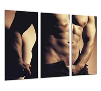 Cuadro Moderno Fotografico Hombre Sexy, Sensual, Desnudo, 97 x 62 cm Ref. 26346