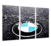 Cuadro Moderno Fotografico Logo BMW, Simbolo BMW, Coches, Motos, 97 x 62 cm, Ref. 26472